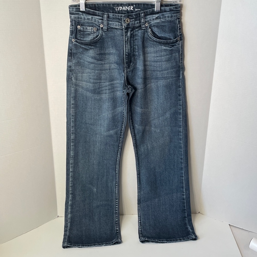 Flypaper Boys Size 14 Dark Blue Jeans Bootcut